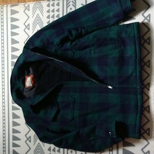 Legendary whitetails outdoorsman heavy wool coat